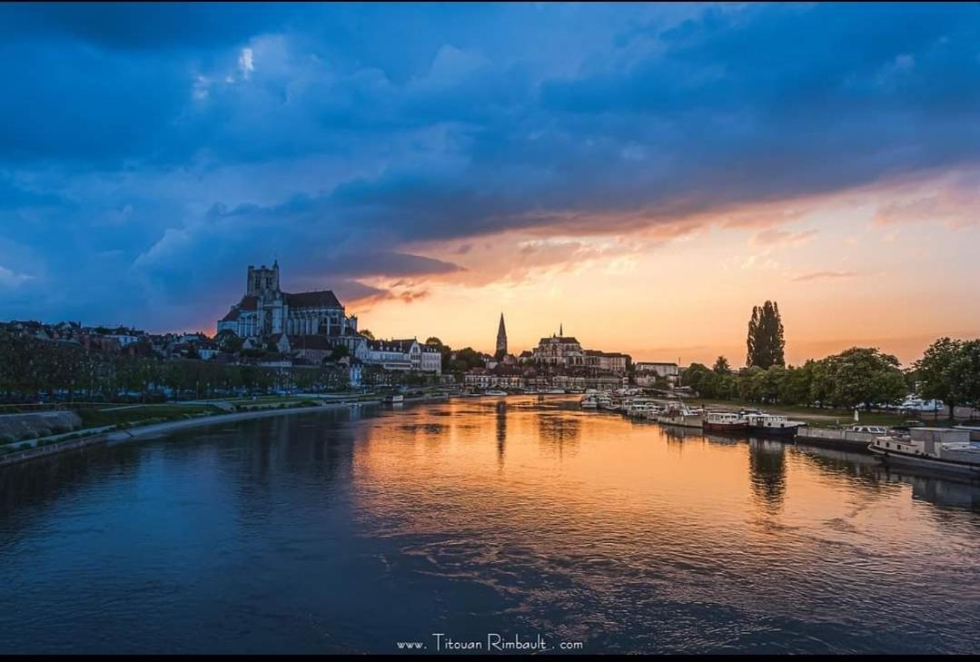 La Maison Des Artistes Villa Auxerre Bagian luar foto